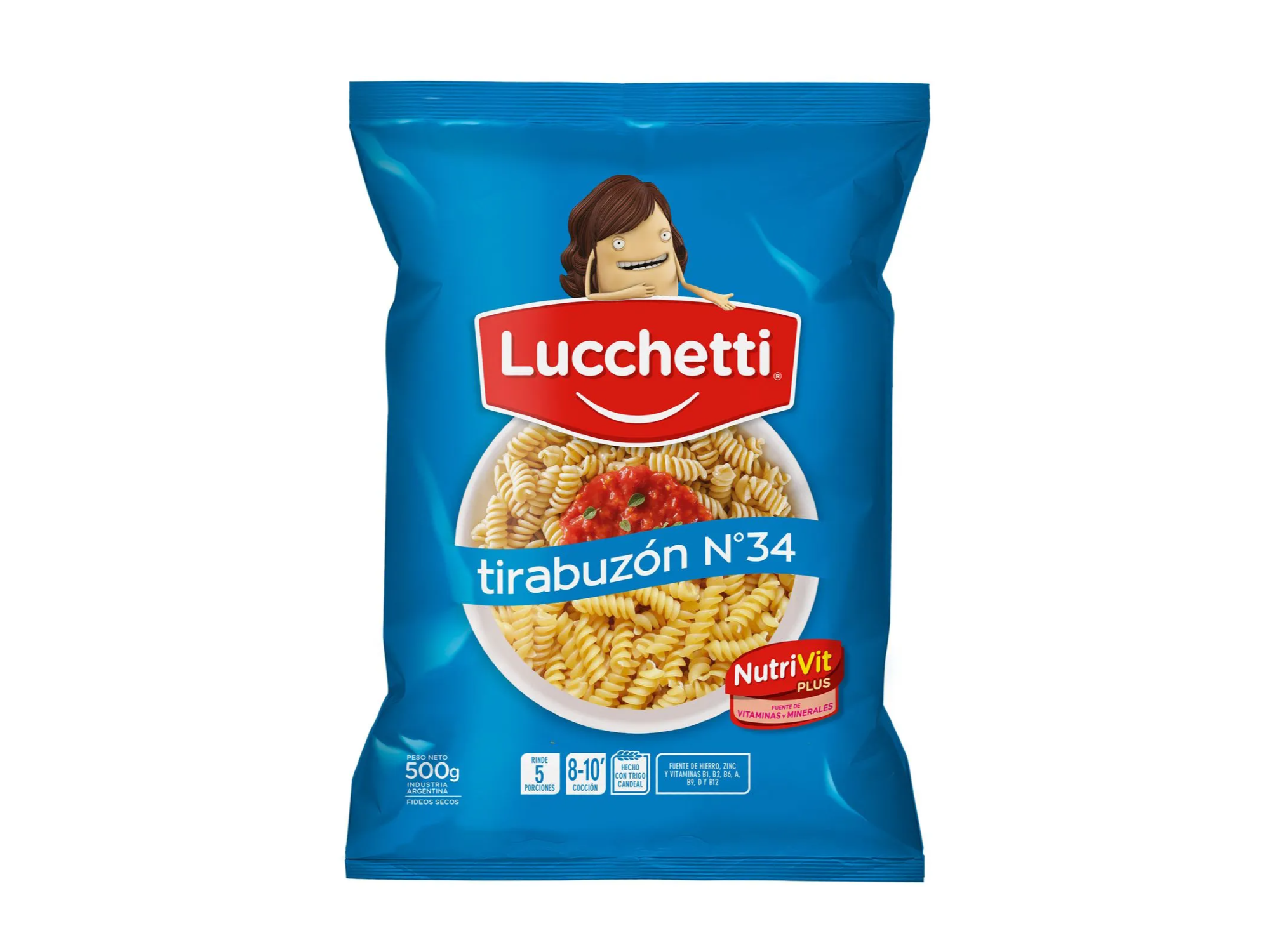Fideos  Lucchetti 500gr SURTIDOS