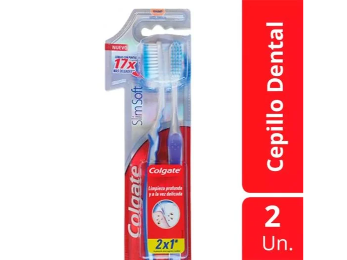 Cepillo Colgate SL SOft 2x1