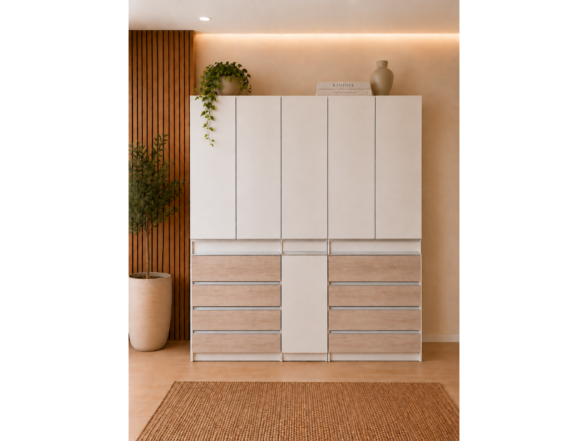 Ropero Multiuso 5 Puertas