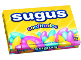 Caramelos Sugus Confitados 50gr