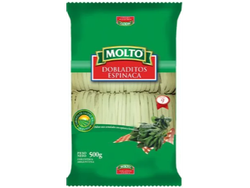 Fideos Molto Hvo Dobladodito Espinaca 500gr
