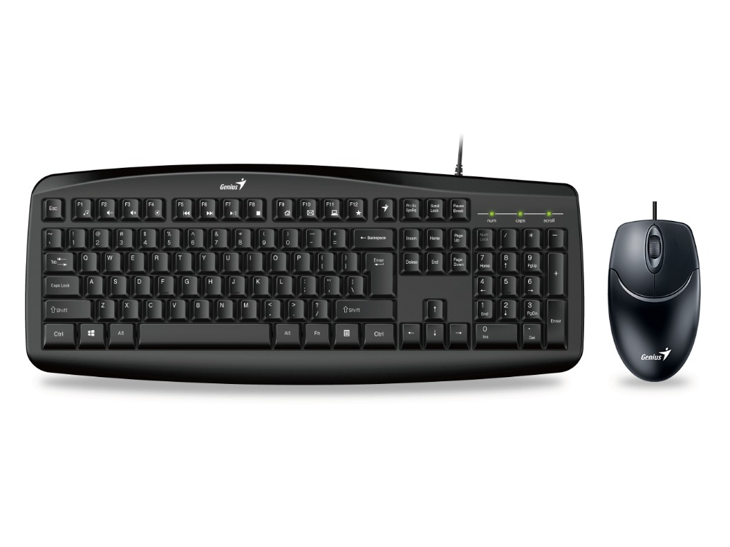Teclado + mouse Genius KM-200 usb