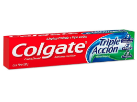 Dentrifico Colgate Trip. Beneficio 180gr