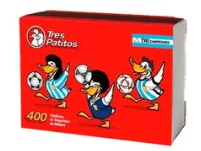 Fosforos Patitos trad. 400unid
