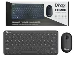 COMBO MINI TECLADO Y MOUSE INALAM. DINAX