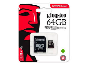 MEMORIA MICRO SD KINGSTON 64GB