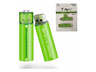 PILAS RECARGABLES FLYCAT AA X2