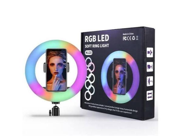 ARO DE LUZ RGB MJ26 10"