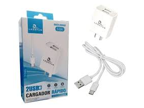CARGADOR LEGATUS 5A CON CABLE TIPO C