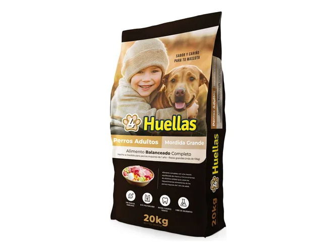 4 HUELLAS ADULTO 20KG