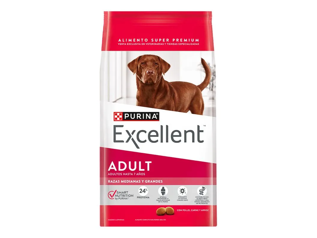 EXCELLENT PERRO ADULTO 20K