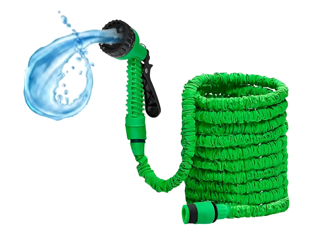 Manguera 15mts  Color Verde ENVIO GRATIS CBA CAPITAL