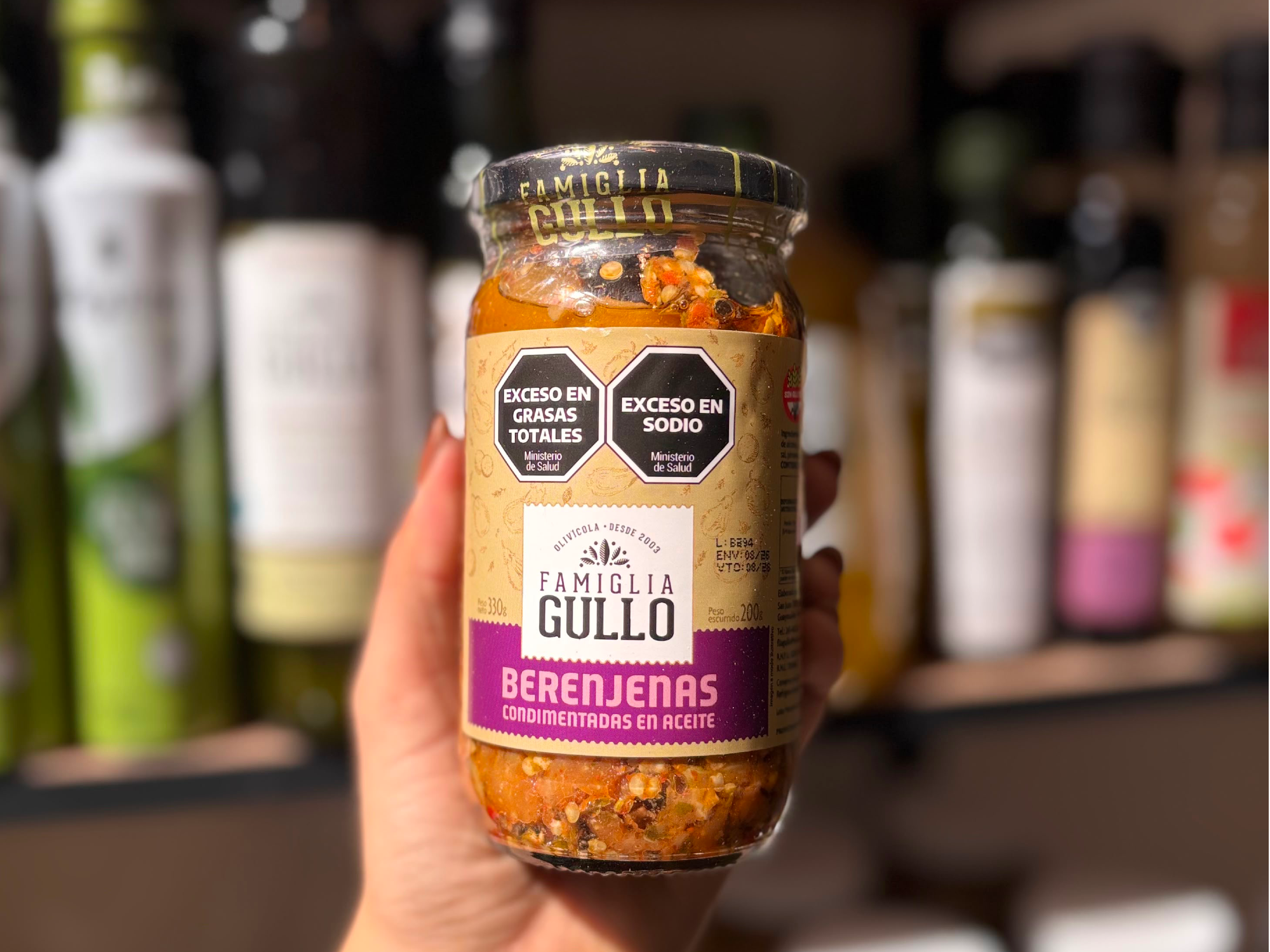 Berenjenas en Escabeche x330gr