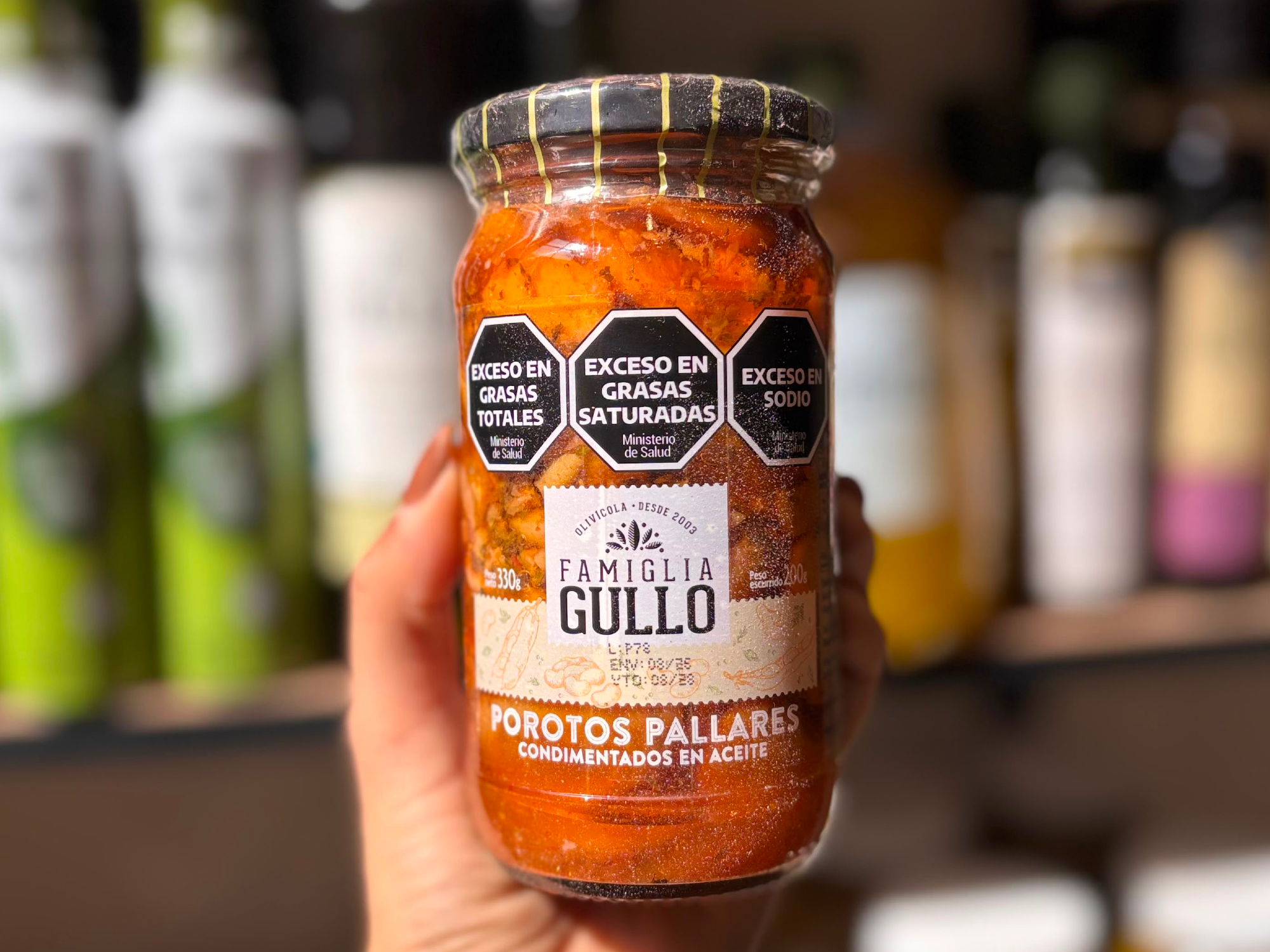 Porotos Pallares Condimentados x330gr