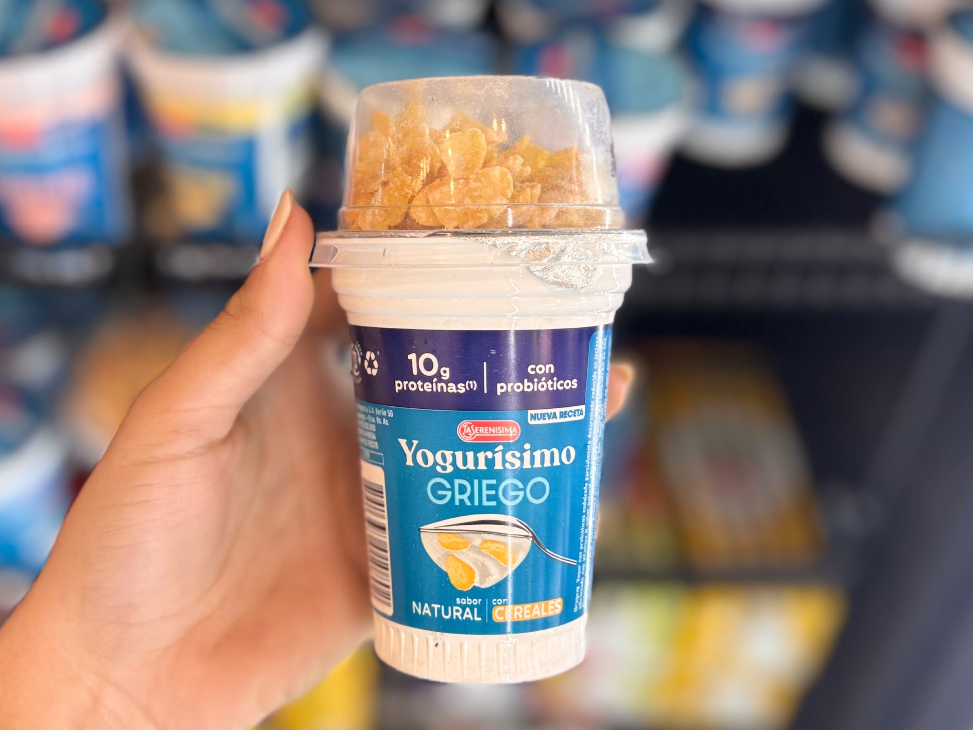 Yogurisimo griego con cereales x 162gr