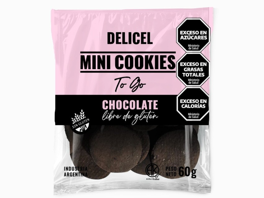 Minicookies Sin Tacc x 60gr - Delicel