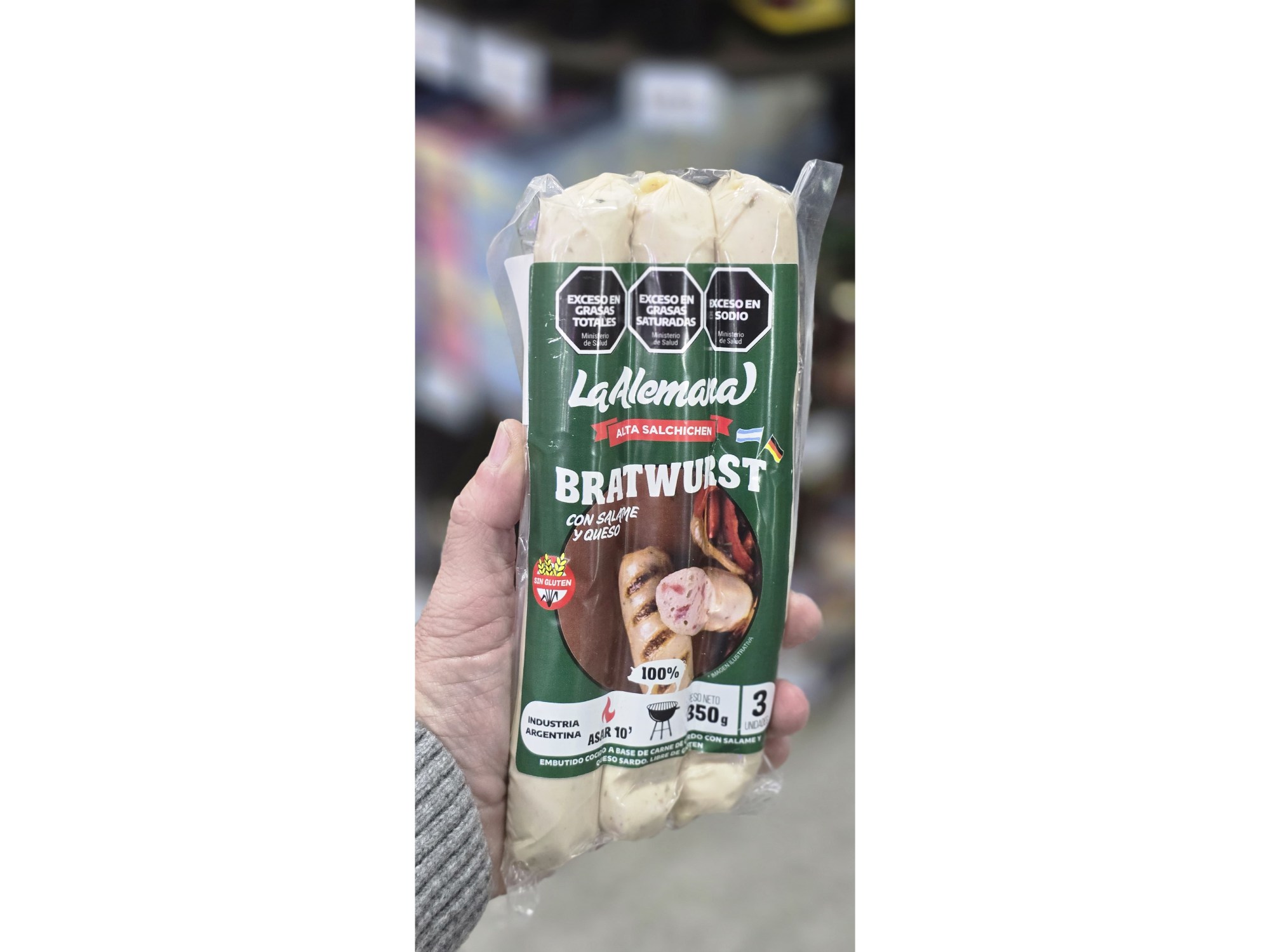 BRATWURST 350G