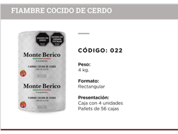 FIAMBRE C. DE CERDO $ 4317.62 EL KG