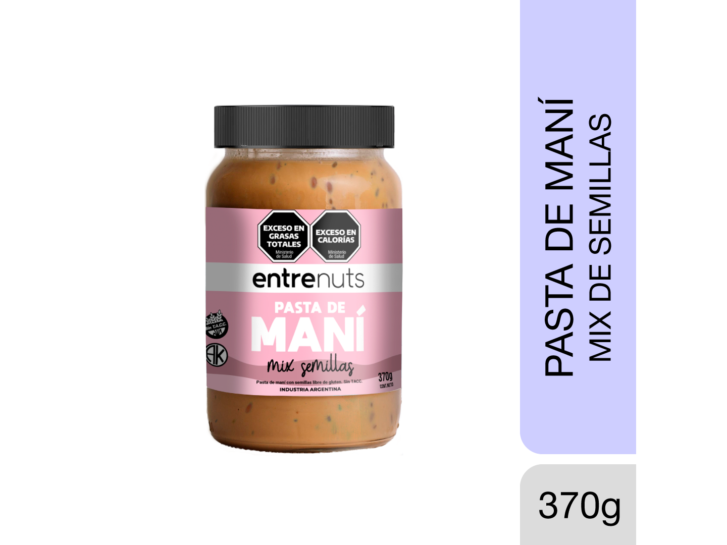 PASTA DE CON SEMILLAS