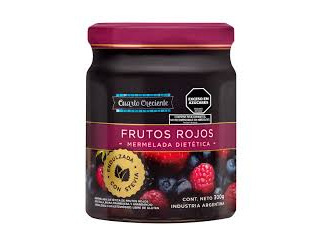 CUARTO CRECIENTE MERMELADA C/STEVIA FRUTOS ROJOS