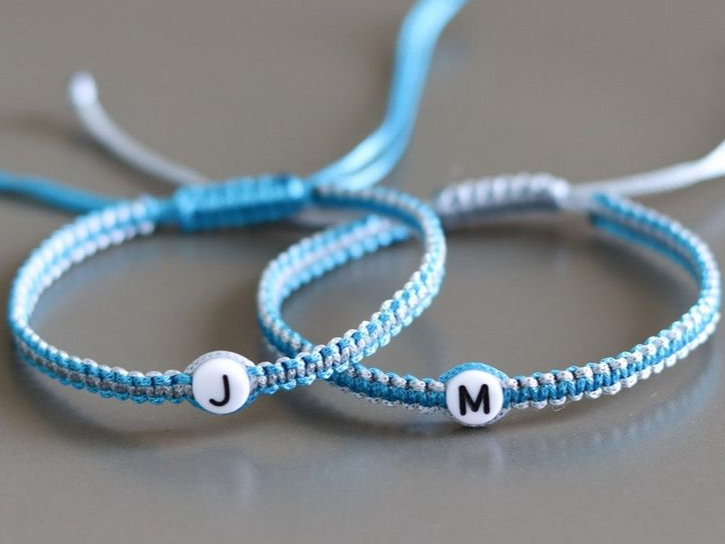 Pulseras compartidas dobles