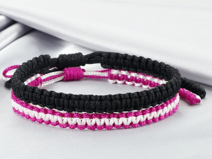 Pulsera  Doble macrame