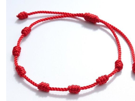 Pulsera básica 7 nudos