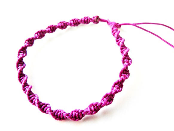 Pulsera básica espiral