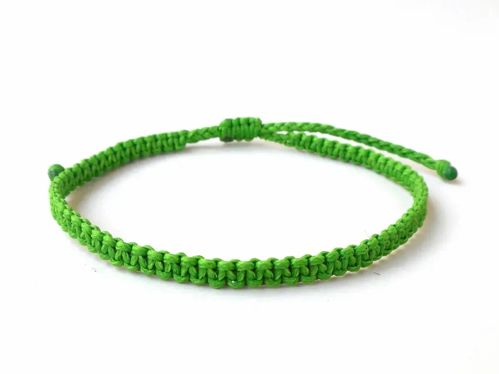 Pulsera básica macrame