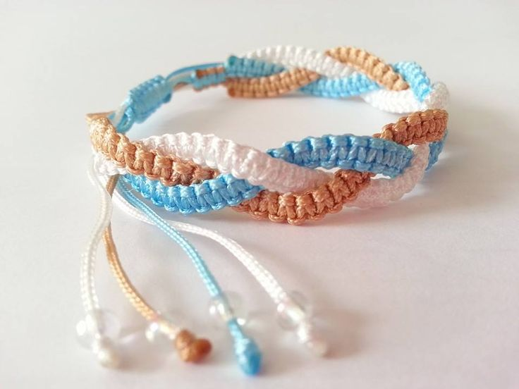 Pulsera 3 Lazos trenzada