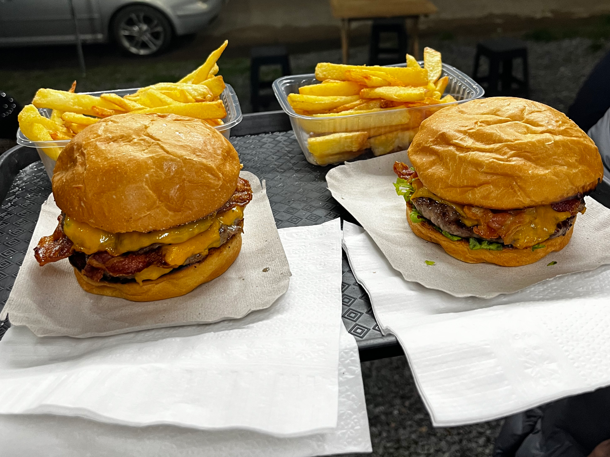 Burger (Seleccionar que le ponemos)