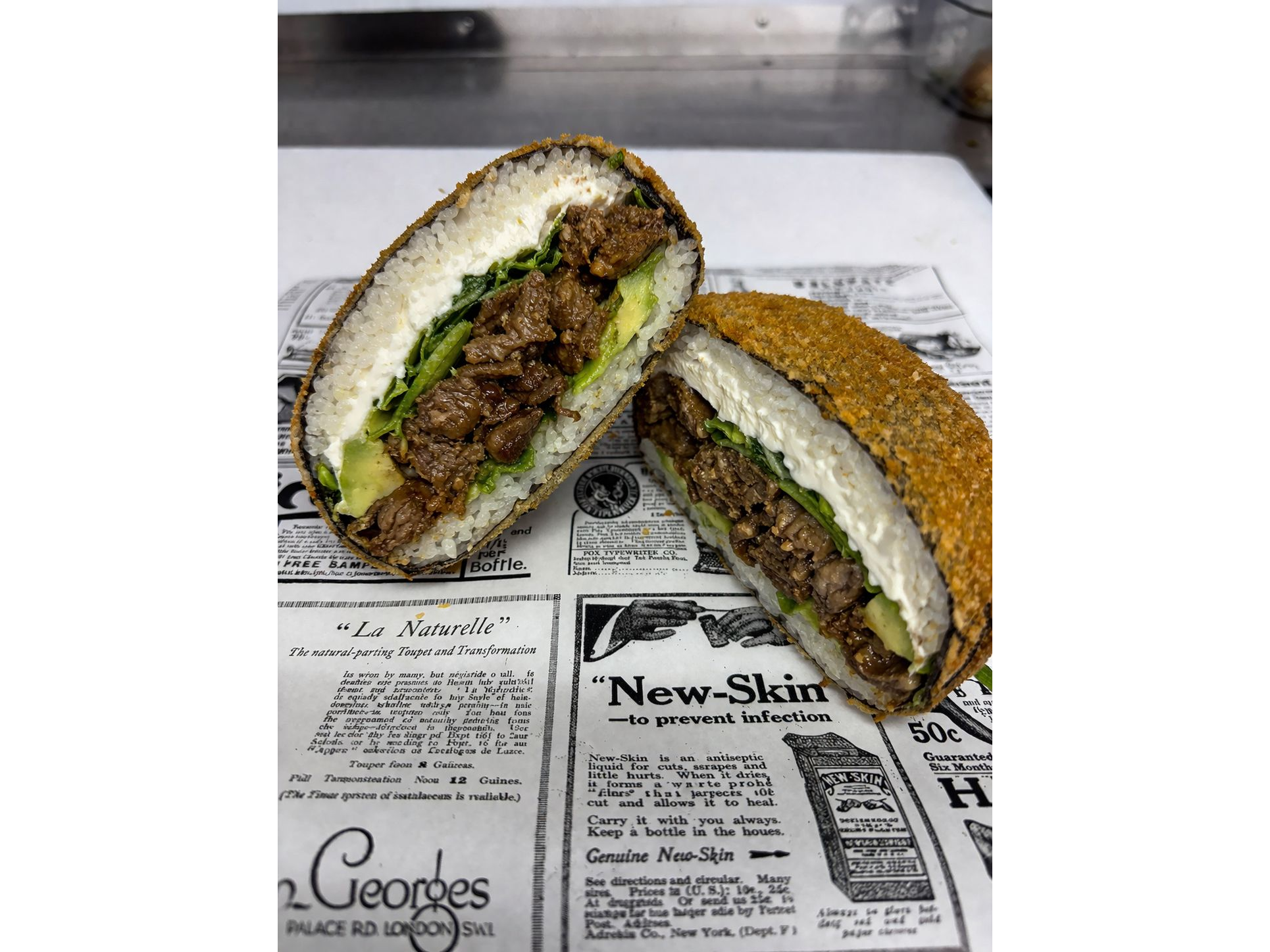 Sushi Burger de Carne