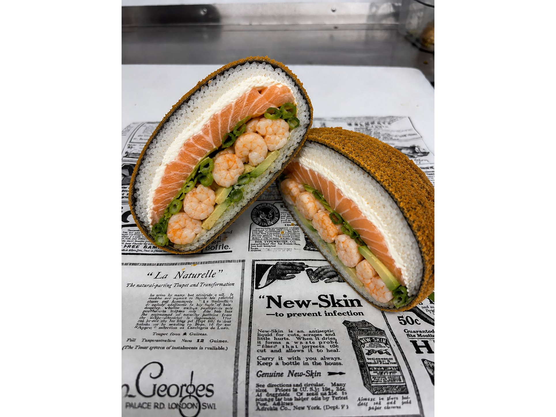 Sushi Burger Marine Beast