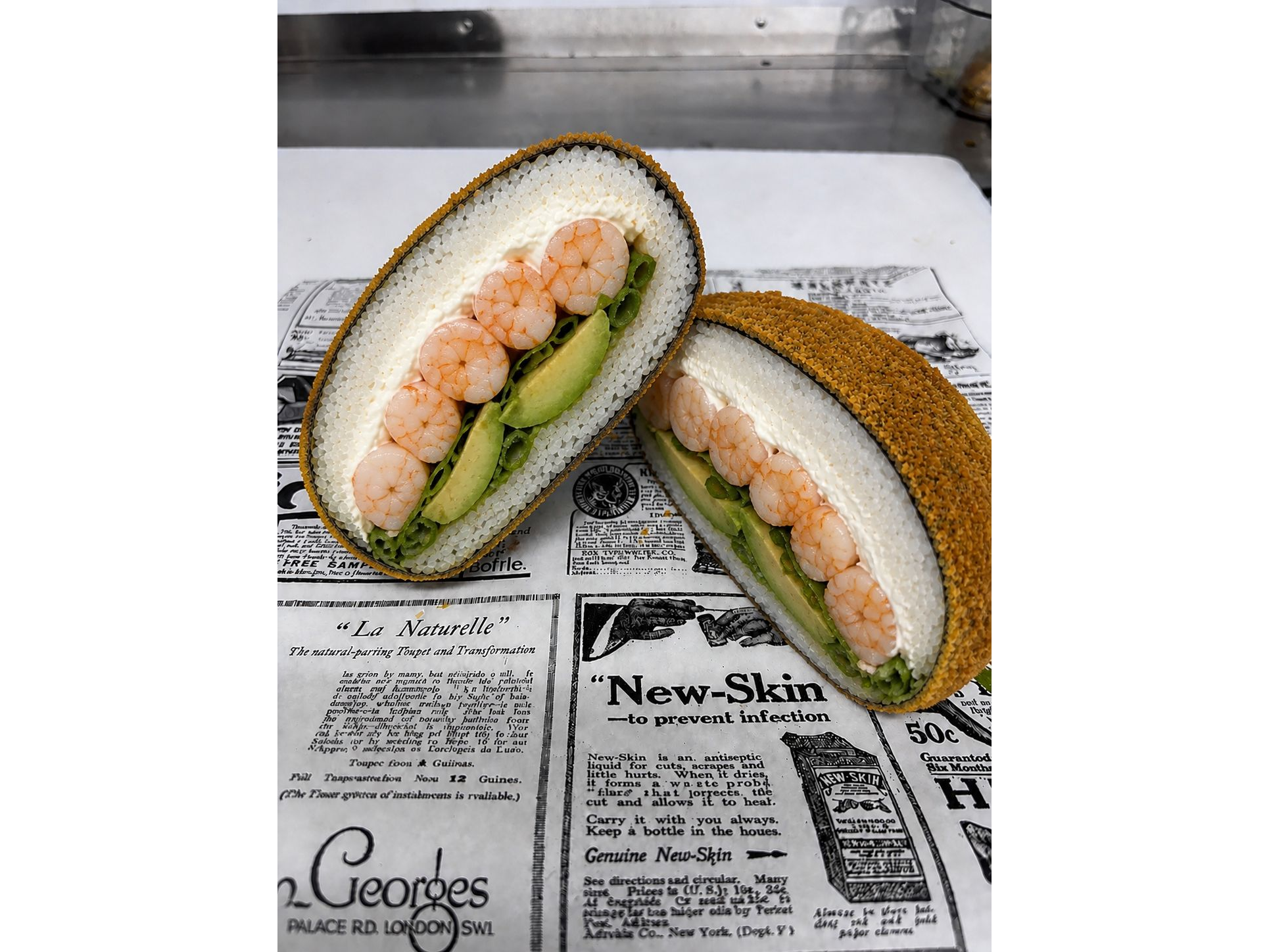 Sushi Burger de Camarón