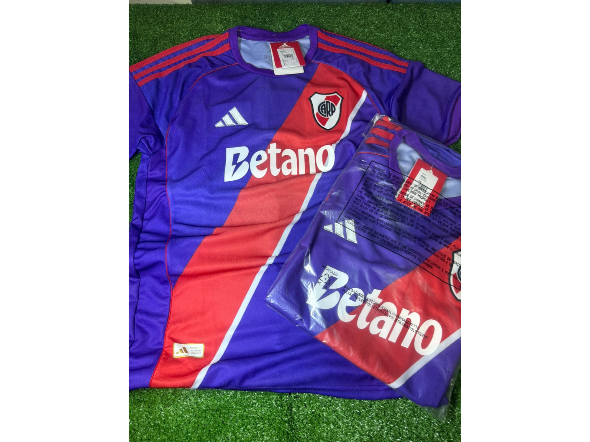 Camiseta River suplente