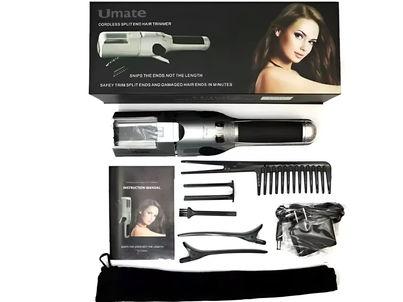 Corta pelo de puntas abiertas