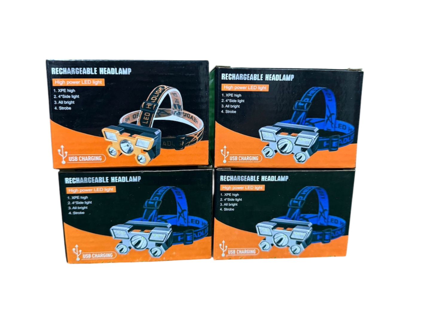 Linterna minera 5 led
