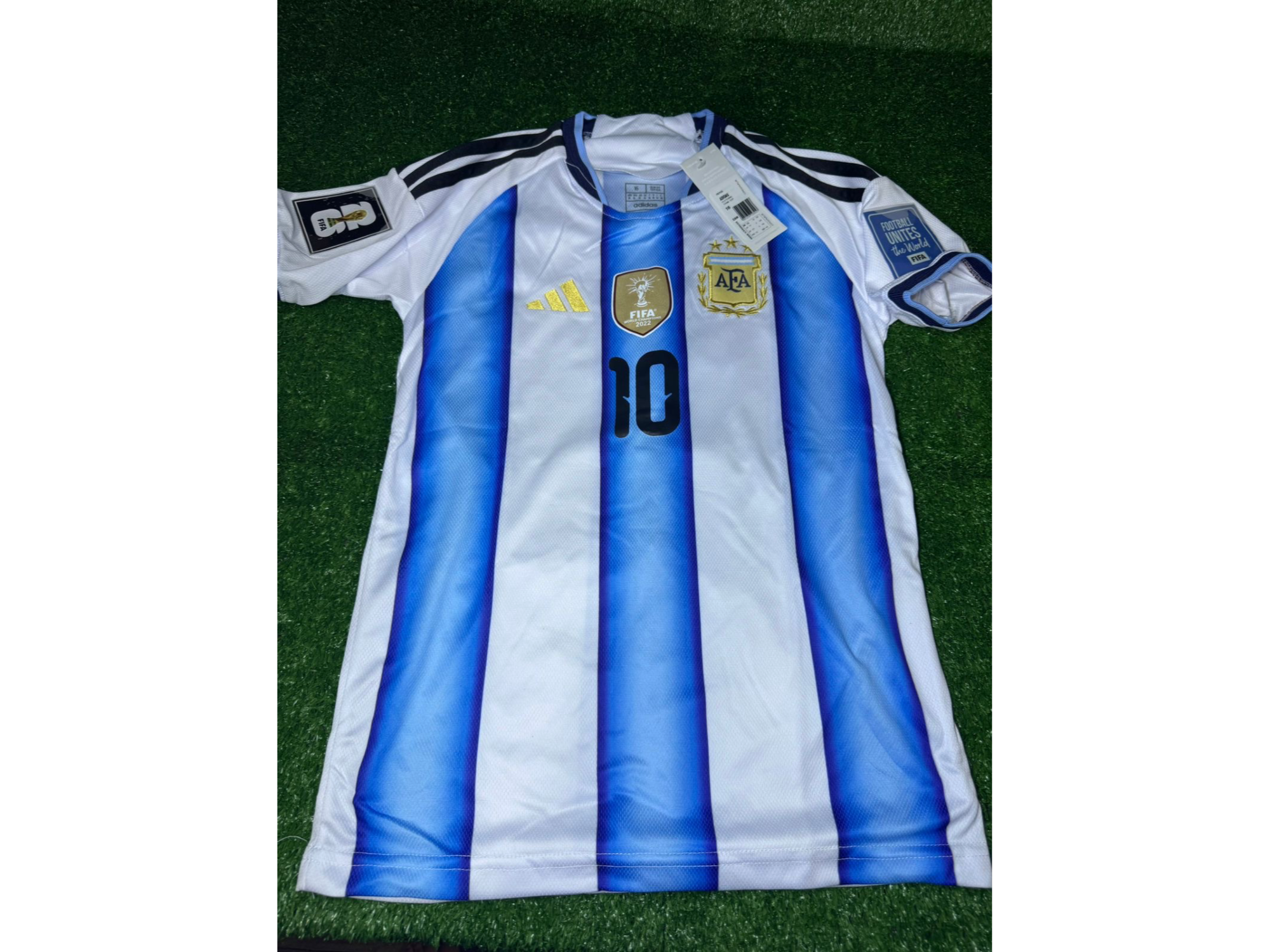 Camisetas de Argentina Niños Bordadas