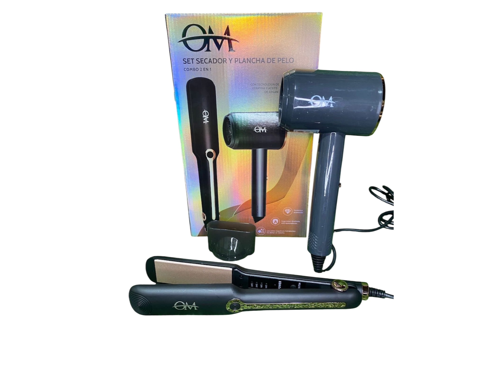 Secador + Planchita OM