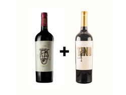 VINO OTRO LOCO MÁS X 750 ML + VINO TINO X 750 ML