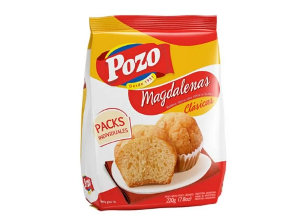 Magdalenas Pozo Clasicas  10 * 200 grs