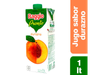 Jugo Baggio 1 lts Durazno Pack x 8 unidades