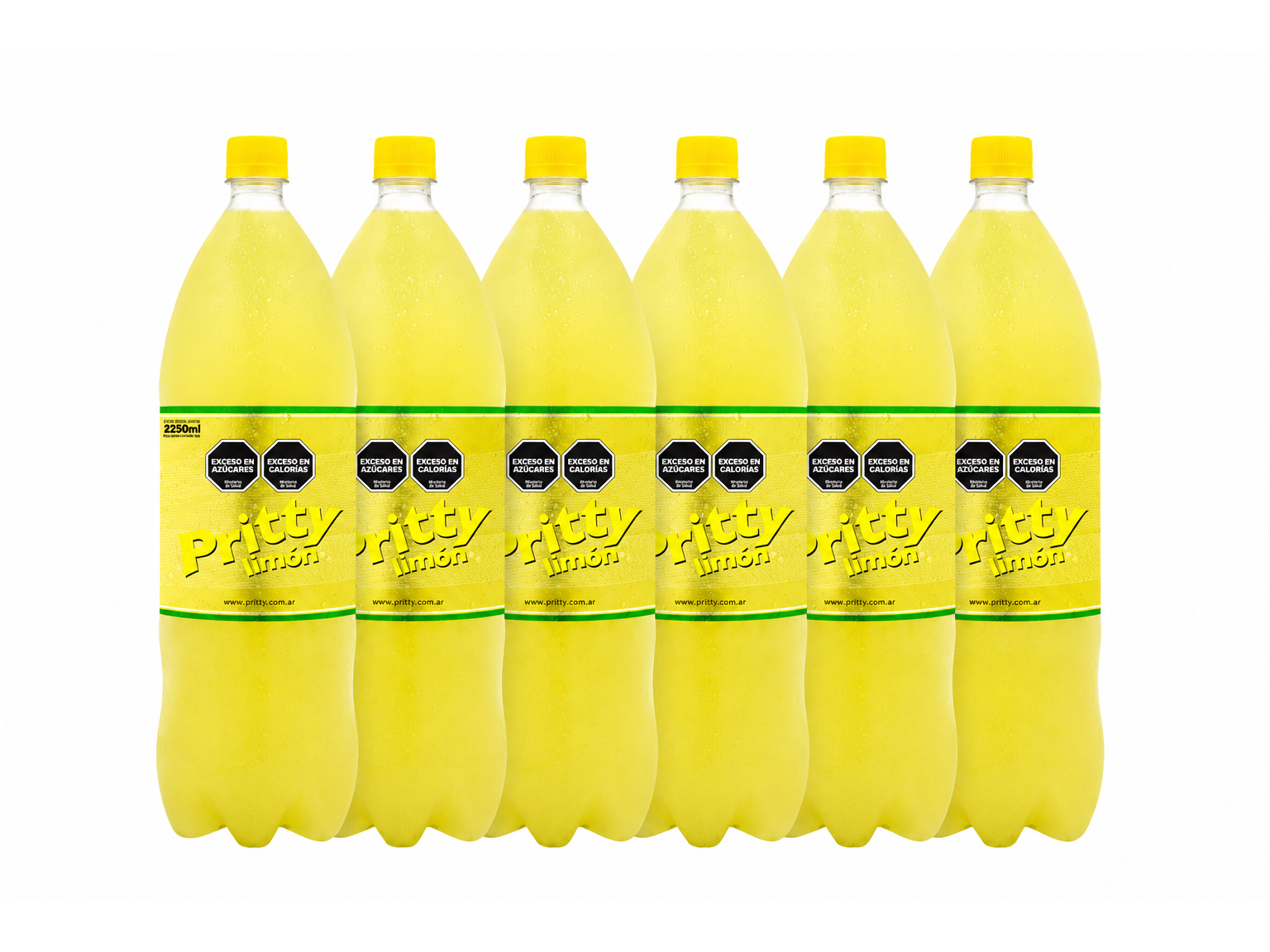 Pritty 2,25 lts pack x 6
