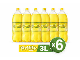 Pritty 3 lts Pack x 6