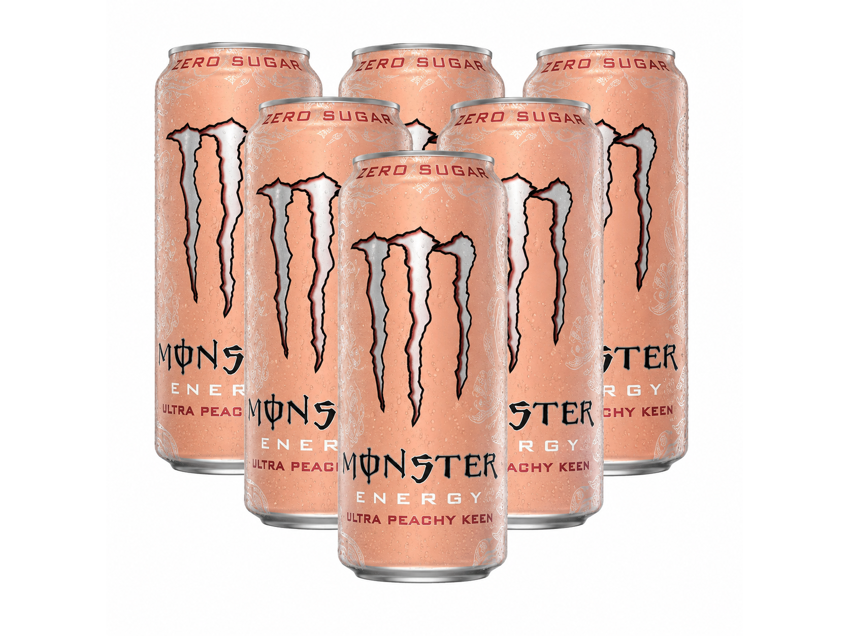 Monster 473ml  Peachy keen x 06 unid.
