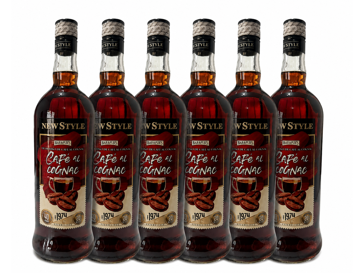 Licor de cafe Bar & Pubs por 06 unidades