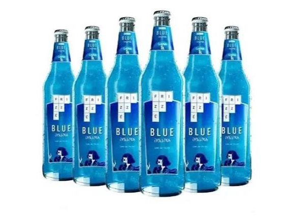 Frizze blue x 06 unidades