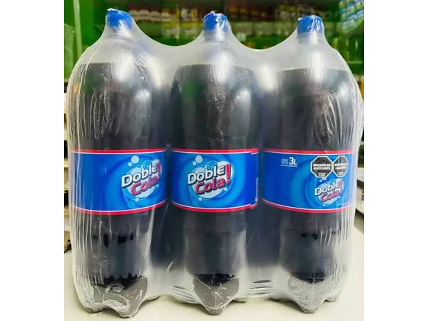 Doble Cola 3 lts (cola) Pack x 6