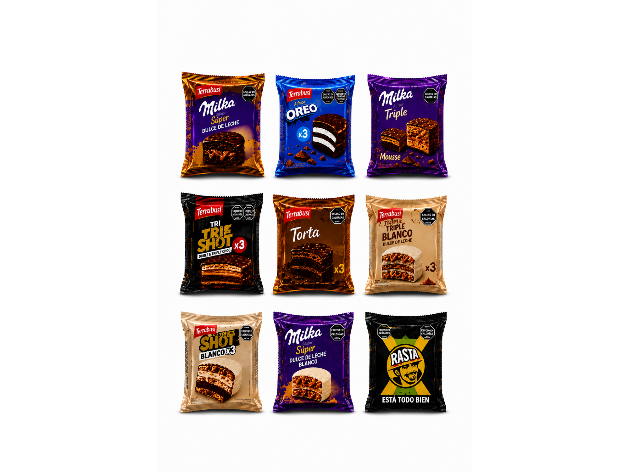 alfajor a elección x unidad(consultar)