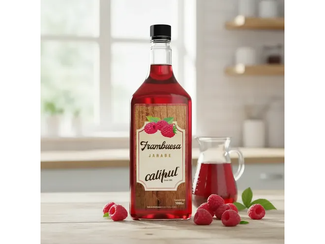 Jarabe de Frambuesa(tragos,postres,helados)